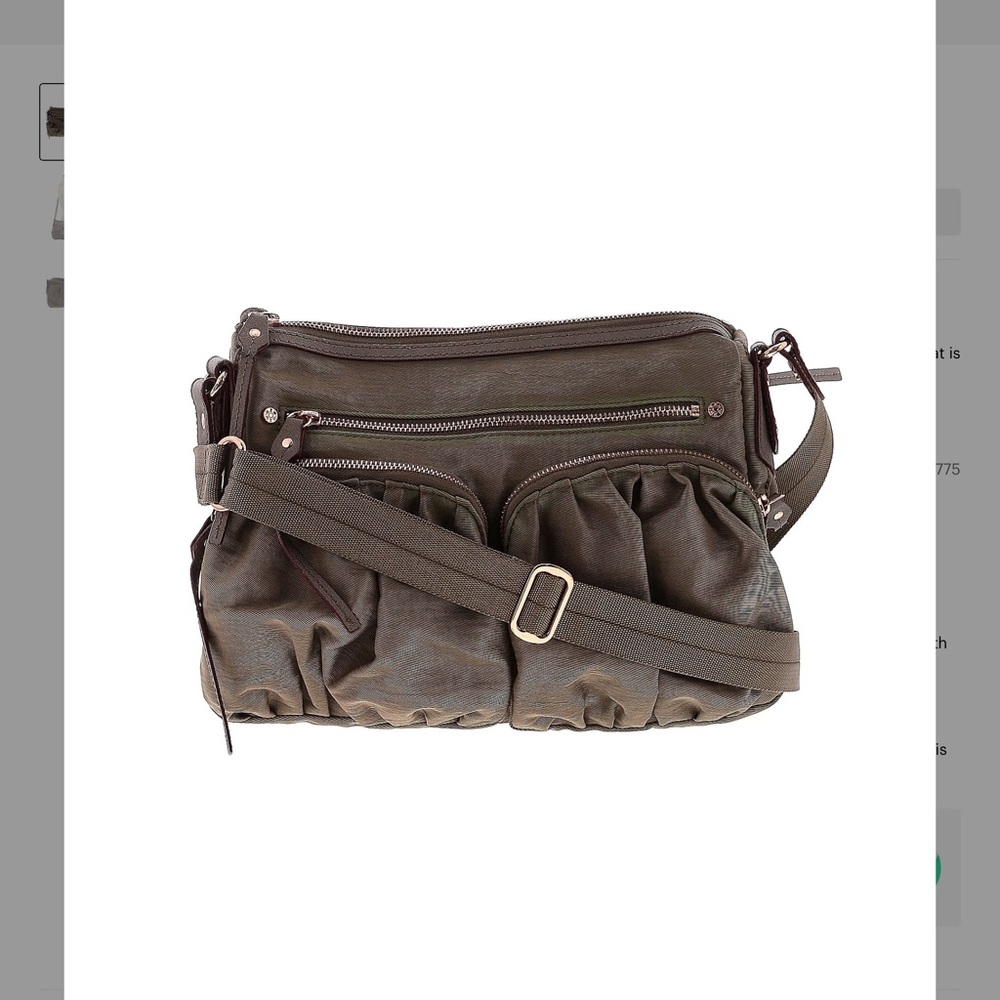 Pre-Loved Designer MZ Wallace Stylish Cameo Print Crossbody Bag